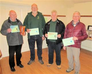 Winners of the January certificates as voted by Club Members
